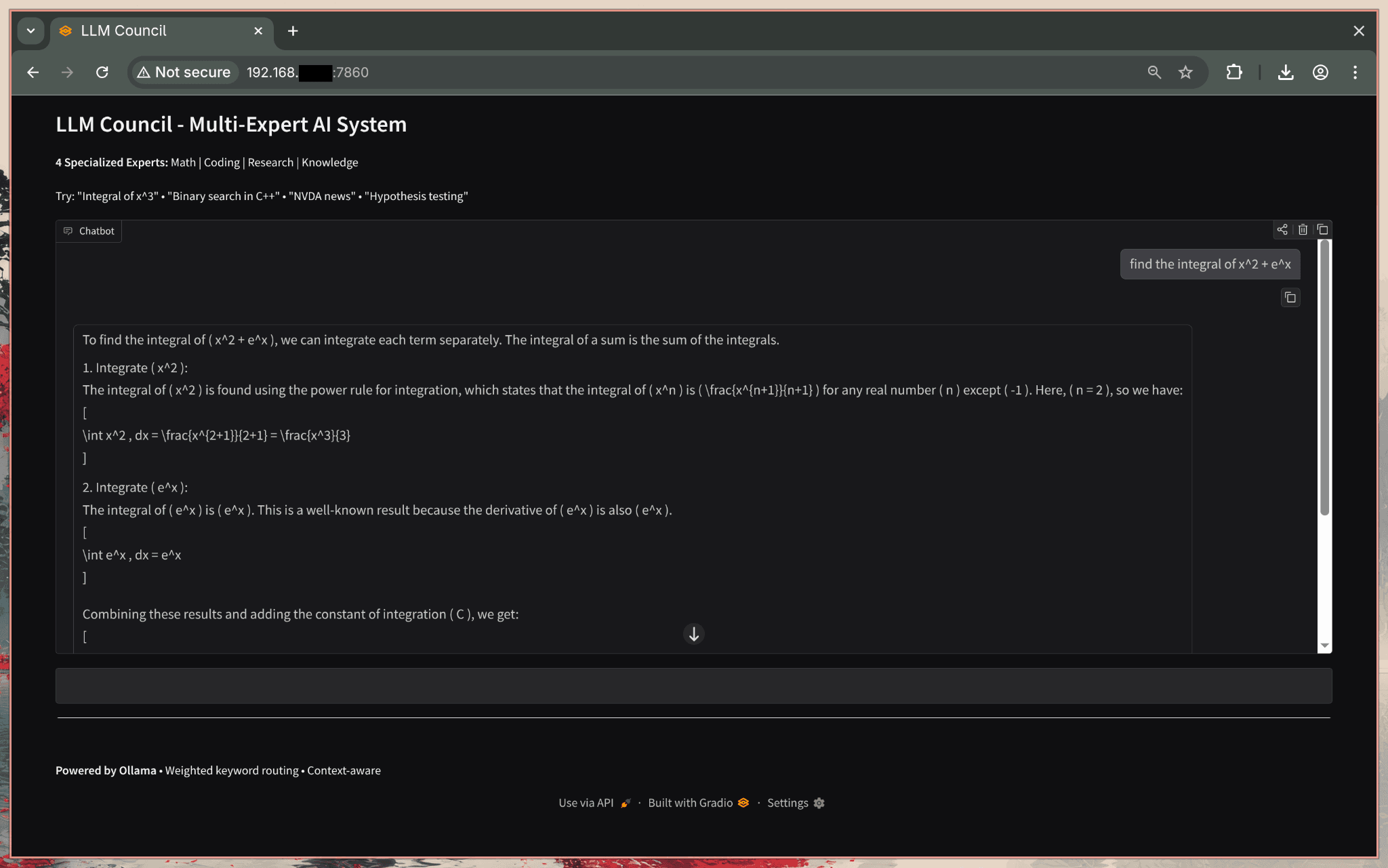 LLM Council - Multi-Expert AI System